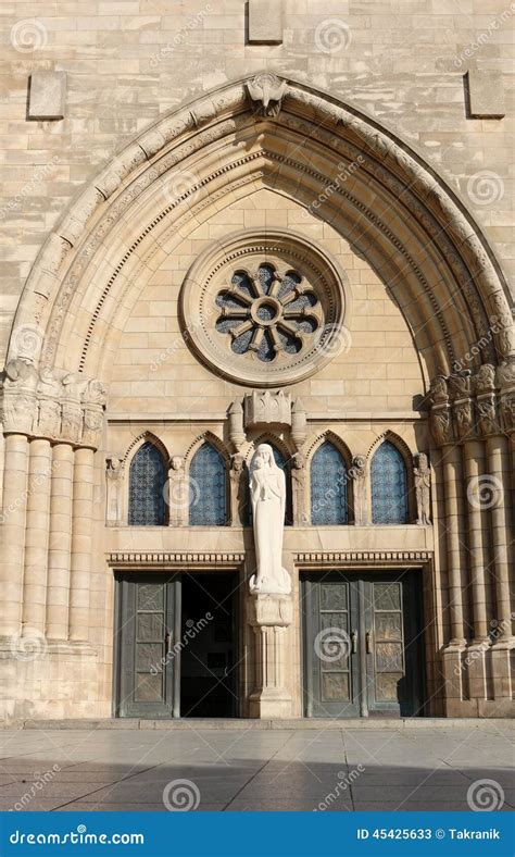 Notre-Dame Cathedral, Luxembourg Stock Image - Image of history, luxembourg: 45425633