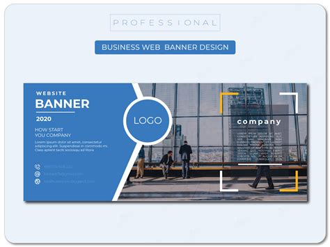 web banner design template by Ikbal Hussain on Dribbble