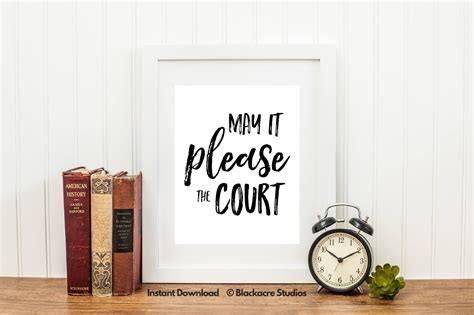 Courtroom Quotes Print Set Prosecutor Gift Pack District | Etsy