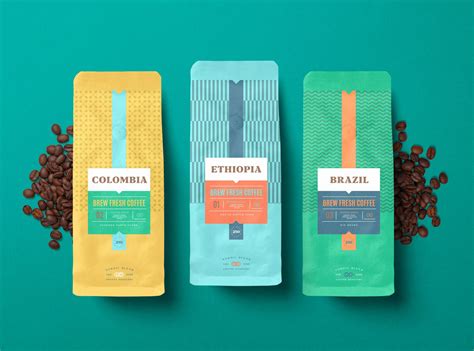 Coffee packaging design - Nordic Blend Roastery | Coffee packaging, Coffee bag design, Coffee label