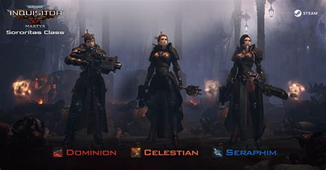 Sororitas Class DLC: Subclasses - Community - NeocoreGames