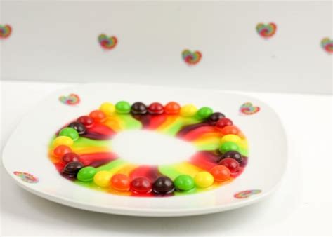 Skittles Rainbow Colors Science Experiments for Kids