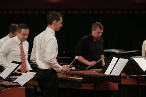 [Three xylophone players at the Percussion Holiday Performance] - UNT ...