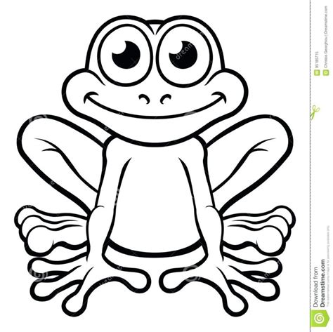 Frog Outline | Free download on ClipArtMag