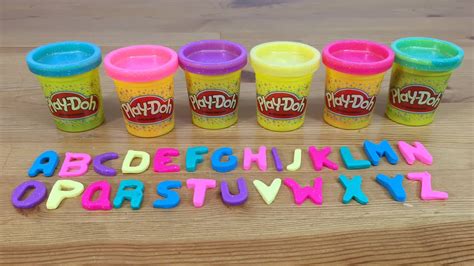 Play Doh Alphabet Letters ABC Learning Fun - YouTube