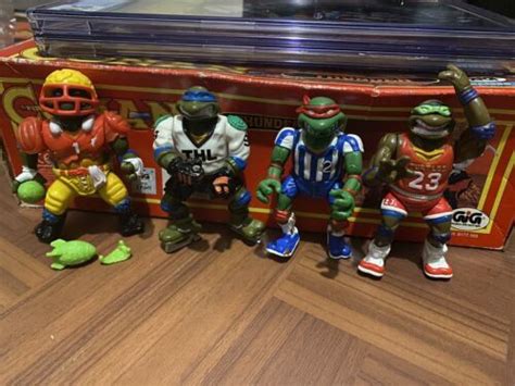 TMNT 90s Action Figures Sports Lot Playmates | #4659501935