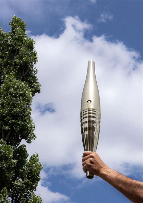 Paris 2024 Olympic and Paralympic torch unveiled by designer Mathieu ...