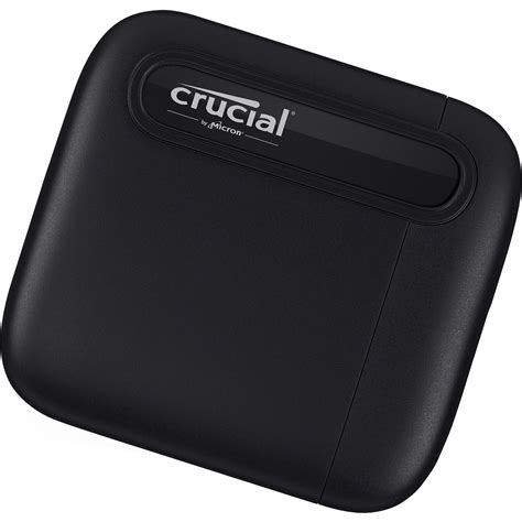 Crucial 500GB X6 Portable SSD CT500X6SSD9 B&H Photo Video