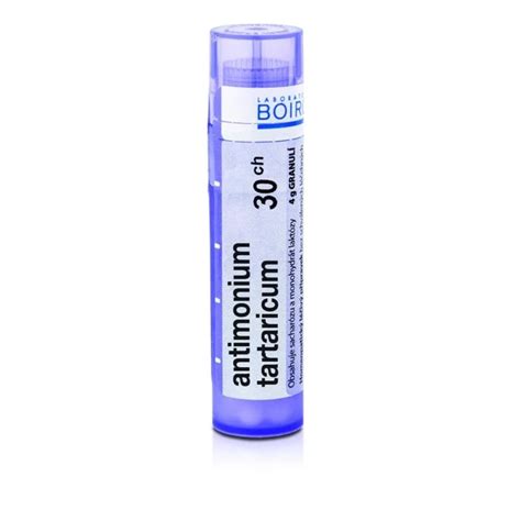 ANTIMONIUM TARTARICUM BOIRON 30CH 4G UK | Baby teething gel, Homeopathic remedies, Teething gel