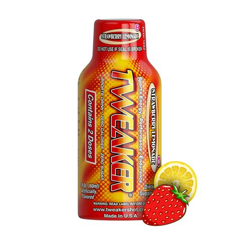 TWEAKER ENERGY SHOT - 12 CT - Strawberry Lemonade - Tweaker Energy