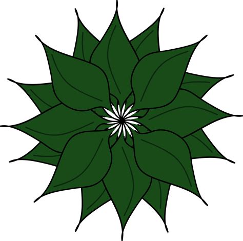 Green Flower Clipart - ClipArt Best