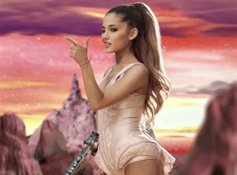 Ariana Grande Blasts Rockets From Her Breasts in Break Free Music Video ...