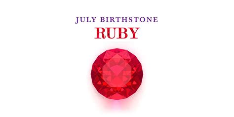 Ruby Birthstone Jewellery | Goldmark NZ