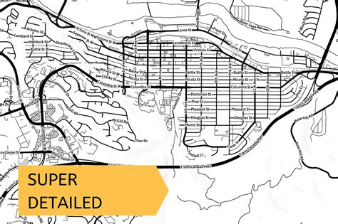 Printable Map Of British Columbia