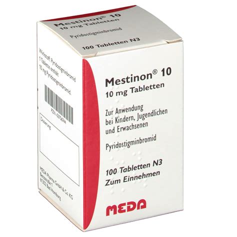 Mestinon 10 mg Tabletten - shop-apotheke.com