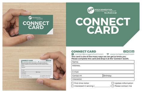 11 Awesome Church Connection Card Examples | Scbc Media Team throughout Church Visitor Card ...