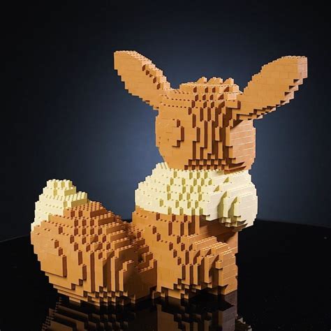 Life-sized LEGO Eevee available in bricks for the first time