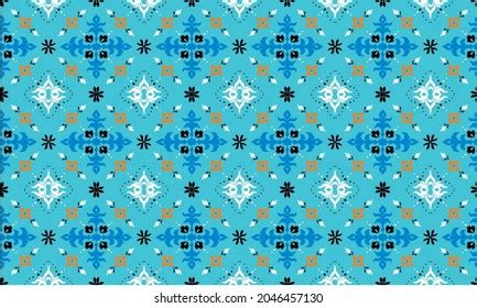 Oriental Vector Damask Pattern Talavera Pottery Stock Vector (Royalty Free) 2046457130 ...