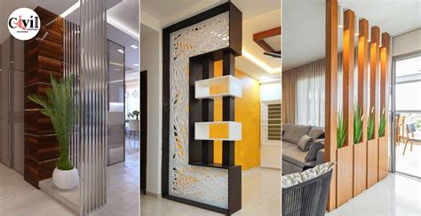 Decorative Partition Wall Design For Home | Shelly Lighting