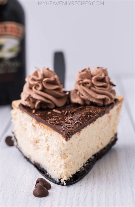 Baileys Cheesecake Recipe - My Heavenly Recipes