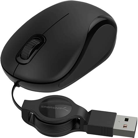 Sabrent Mini Travel USB Optical Mouse MS-OPMN B&H Photo Video