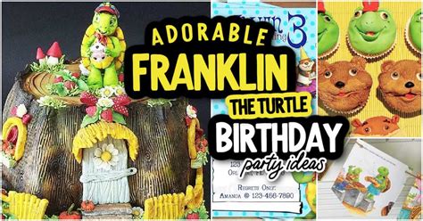 12 Adorable Franklin The Turtle Birthday Party Ideas - Spaceships and Laser Beams