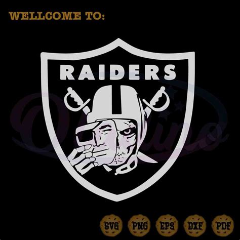 Raiders Logo NFL Football Team Best Design SVG Digital Files