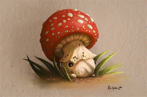 ArtStation - Mushroom creature