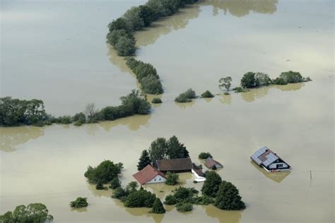 17 Aerial Photos Of Germany's Perilously Flooded Towns