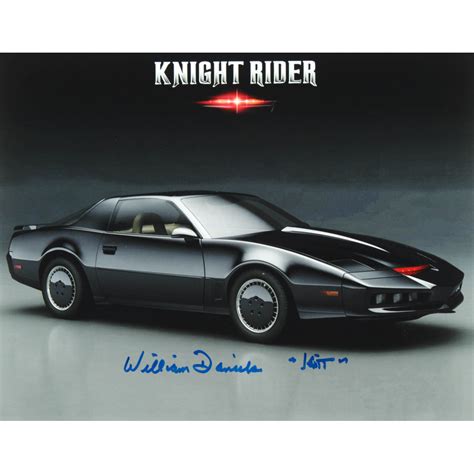 William Daniels Signed "Knight Rider" 11x14 Photo Inscribed "KITT" (JSA ...