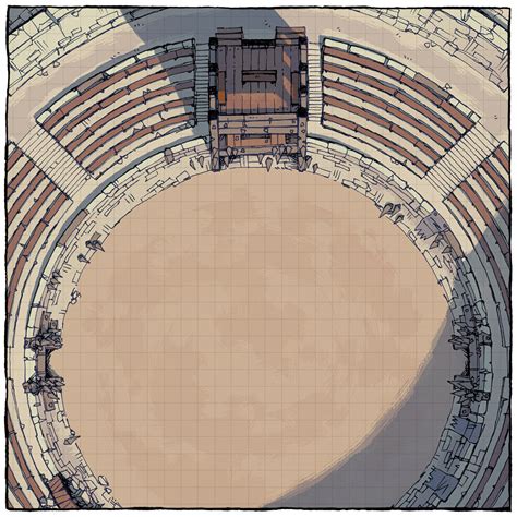 Gladiator Arena D&D Coliseum Map - Goimages Ville