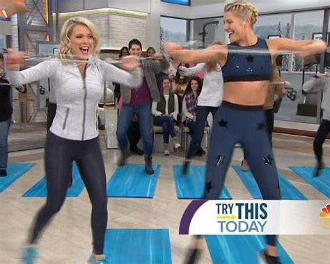 Megyn Kelly struggles to keep up with workout on Today | Daily Mail Online