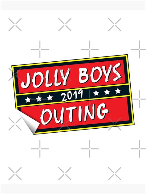 "Jolly Boys Outing 2019" Poster for Sale by RycoTokyo81 | Redbubble