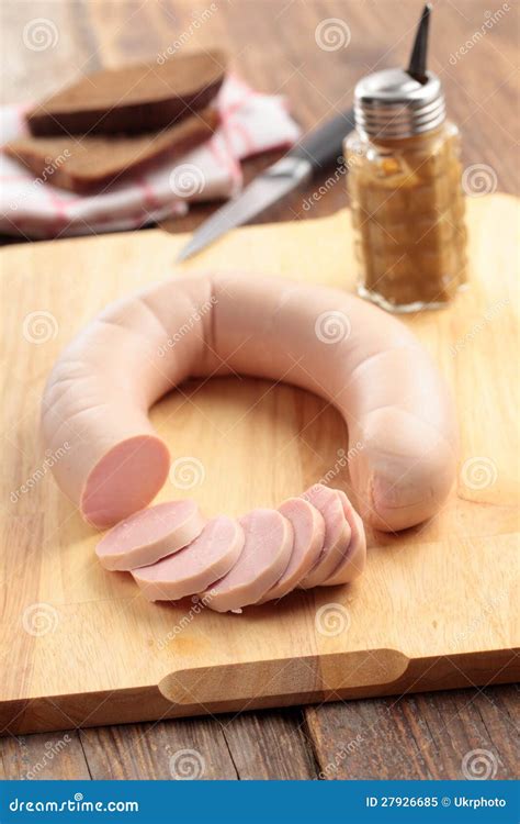 Bologna sausage stock image. Image of kitchen, cutting - 27926685