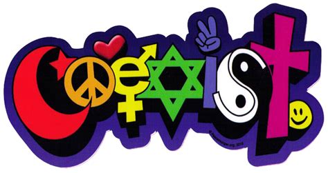 Coexist Bumper Stickers and Decals | Peace Resource Project