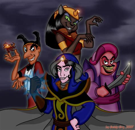 Aladdin Villains 1 by Goldy--Gry on DeviantArt