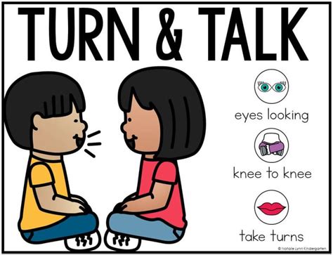 How to Manage Effective Turn and Talks - Natalie Lynn Kindergarten