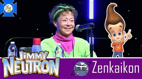 JIMMY NEUTRON Debi Derryberry Panel – Zenkaikon 2022 - YouTube