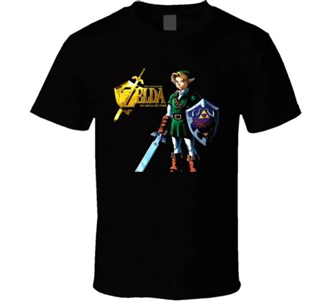 Hot Sale Fashion The Legend Of Zelda Ocarina Of Time T Shirt Cotton t shirt slogans Customized ...