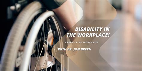 Disability in the Workplace! Interactive workshop - Respectful Environments, Equity, Diversity ...