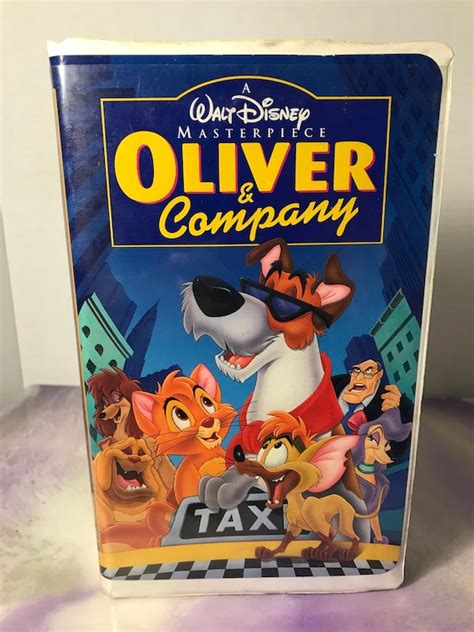 Vintage Walt Disney's Classic VHS Oliver and Company - Etsy