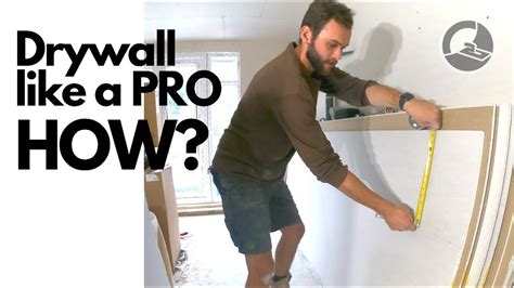 Cutting Plasterboard Like a Pro | Tips and Tricks - YouTube