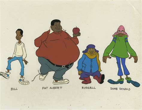 Black Cartoon Characters Fat Albert : Cartoon Characters Kids Model Albert Fat Cosby Character ...