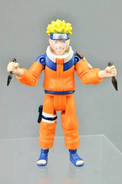 NARUTO UZUMAKI KUNAI Hands Tree Climbing Action Figure Mattel 5" 2002 $34.99 - PicClick