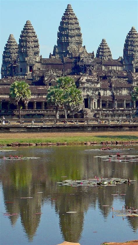 Angkor Wat, buddhist temple, cambodia, HD phone wallpaper | Peakpx