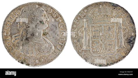 Spanish 8 reales coin hi-res stock photography and images - Alamy