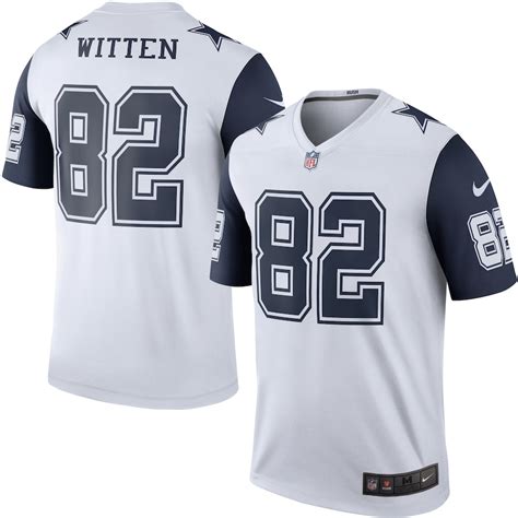 Nike Jason Witten Dallas Cowboys White Color Rush Legend Jersey