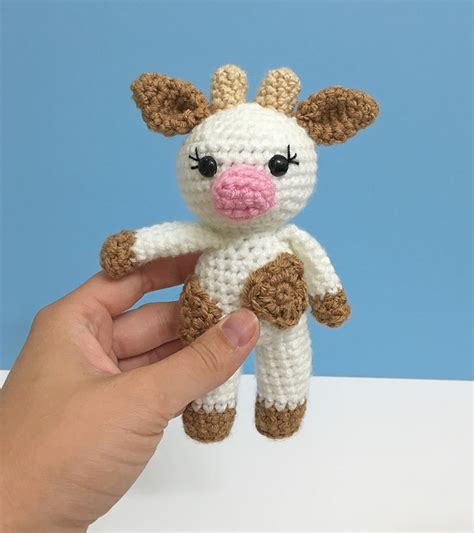 Mini Amigurumi Cow Free Crochet Pattern – Amigurumi – Amigurumi Free ...