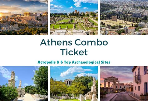 Combined Ticket for the Acropolis & the Archaeological Sites in Athens ...