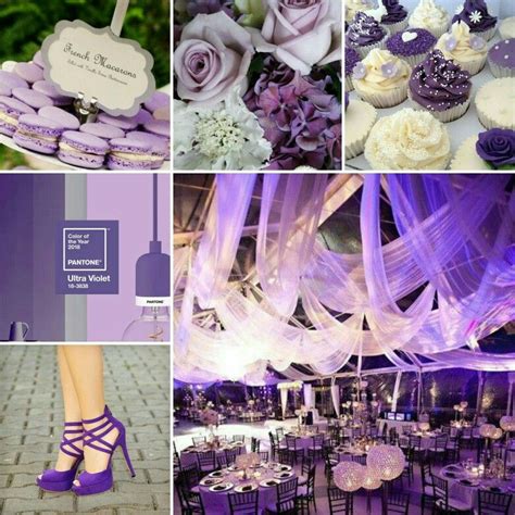 Color of the years 2018! "Ultra violet"...wedding color! | Violet wedding, Wedding color trends ...